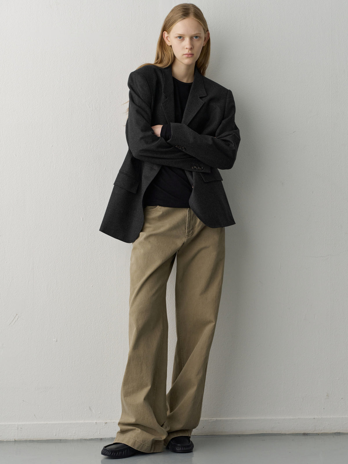 Timeless 3-Button Jacket_dark charcoal