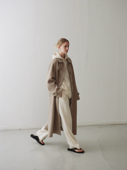 Cashmere Hooded Pullover_ivory