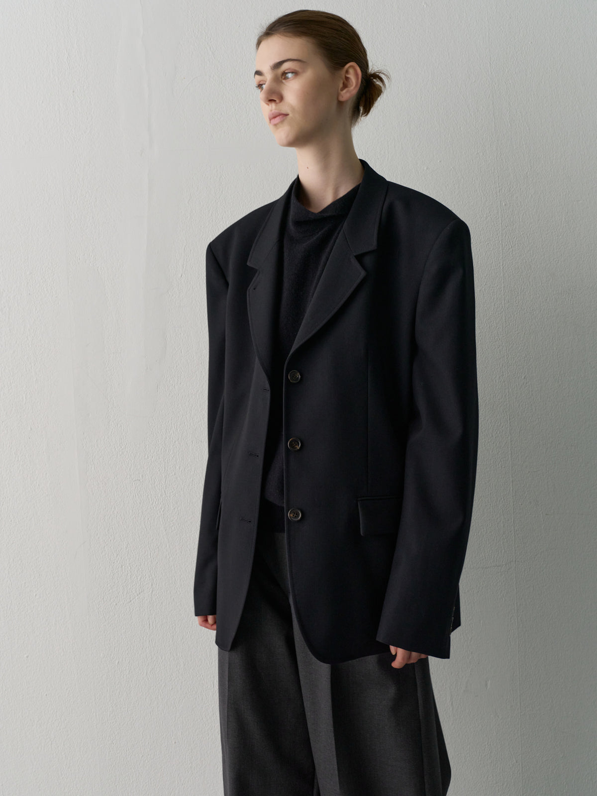 Timeless 3-Button Jacket_black