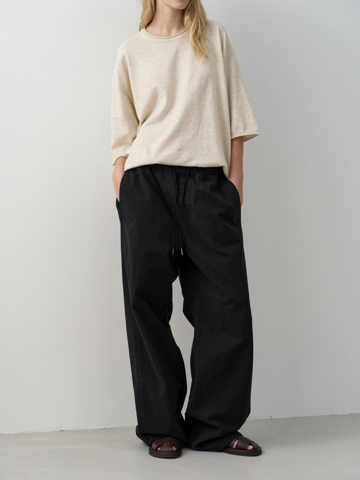 Utility Banding Pants_black
