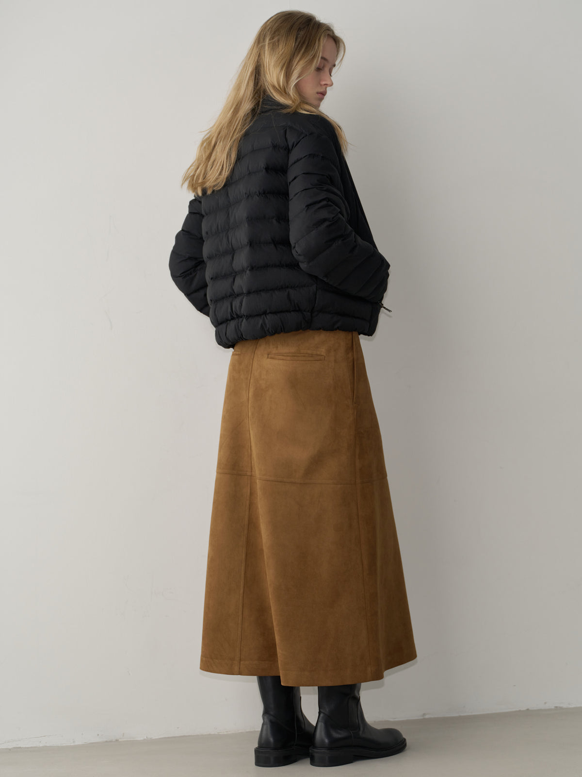 Vertical Light Padded Jacket_black