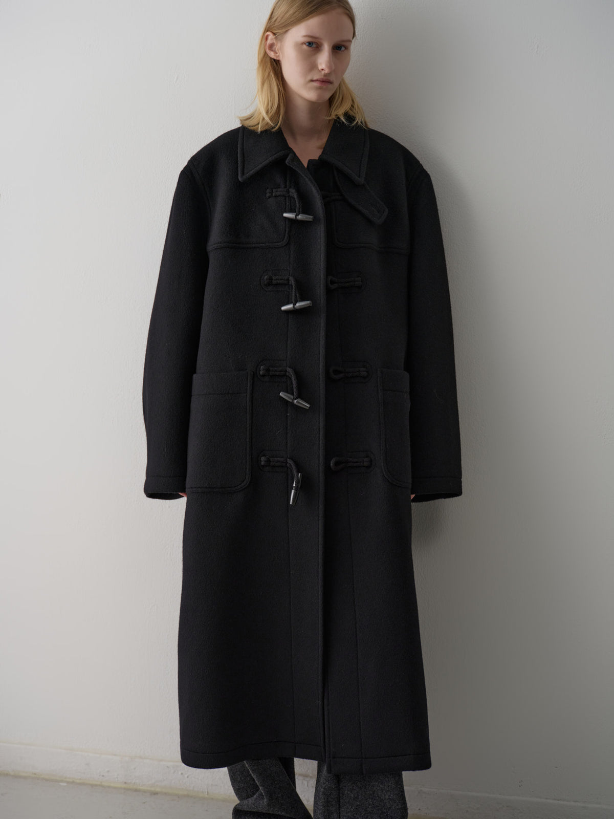 Cashmere Duffle Coat_black
