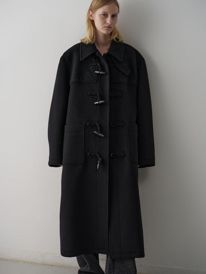 Cashmere Duffle Coat_black
