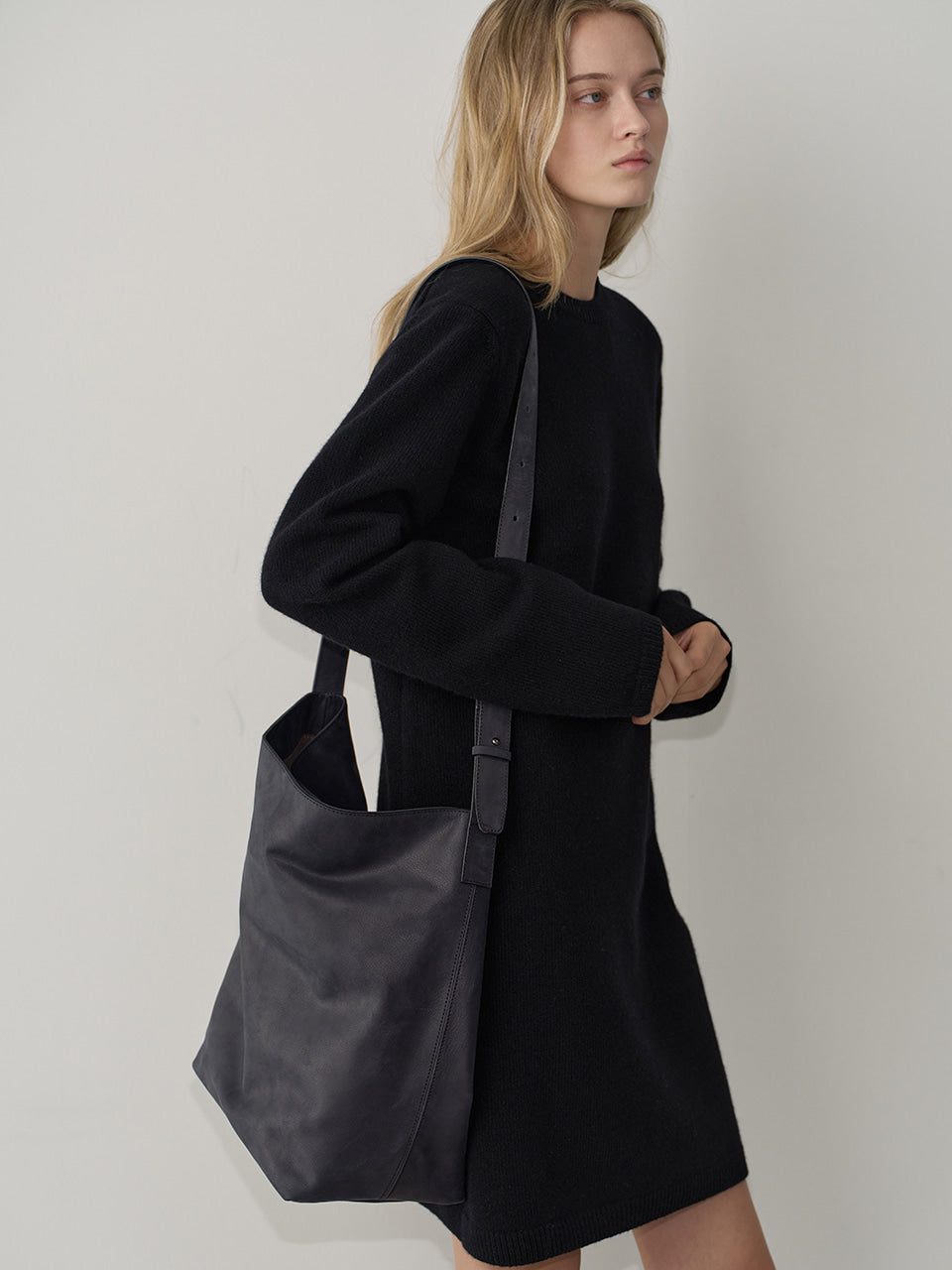 Antique Shepherd Big Bag_black