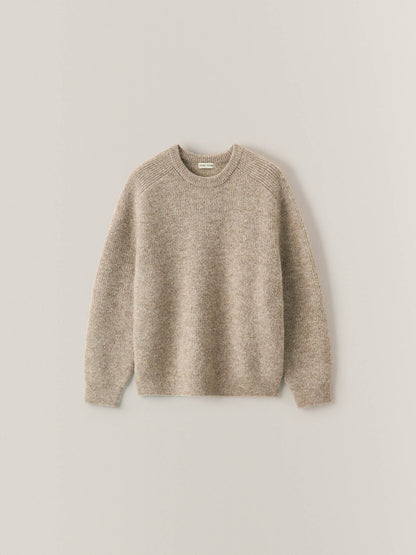 Alpaca Pullover Sweater_beige