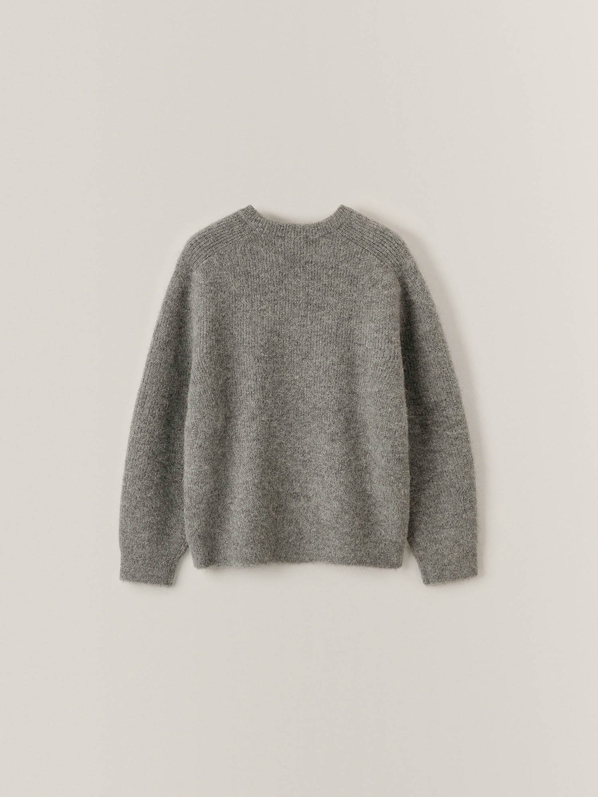 Alpaca Pullover Sweater_charcoal
