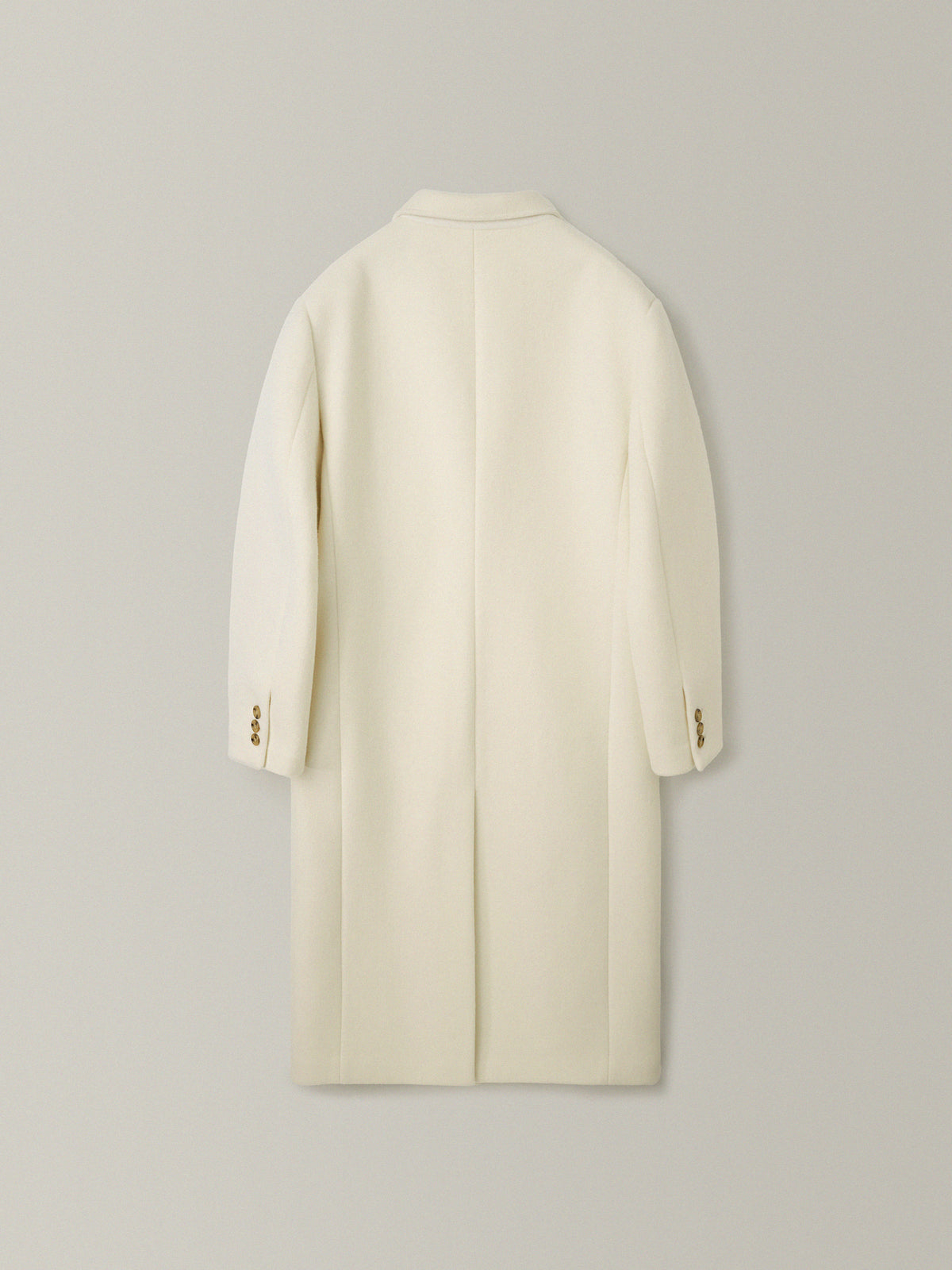 Cashmere double coat_ivory