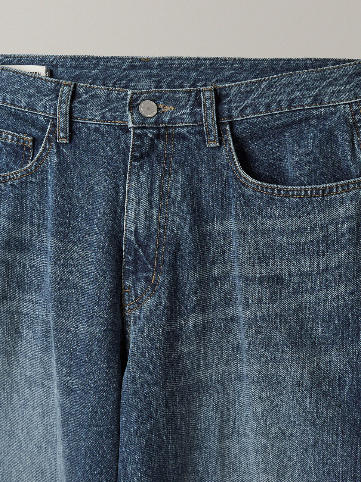 Wide Tapered Denim_Vintage Washing