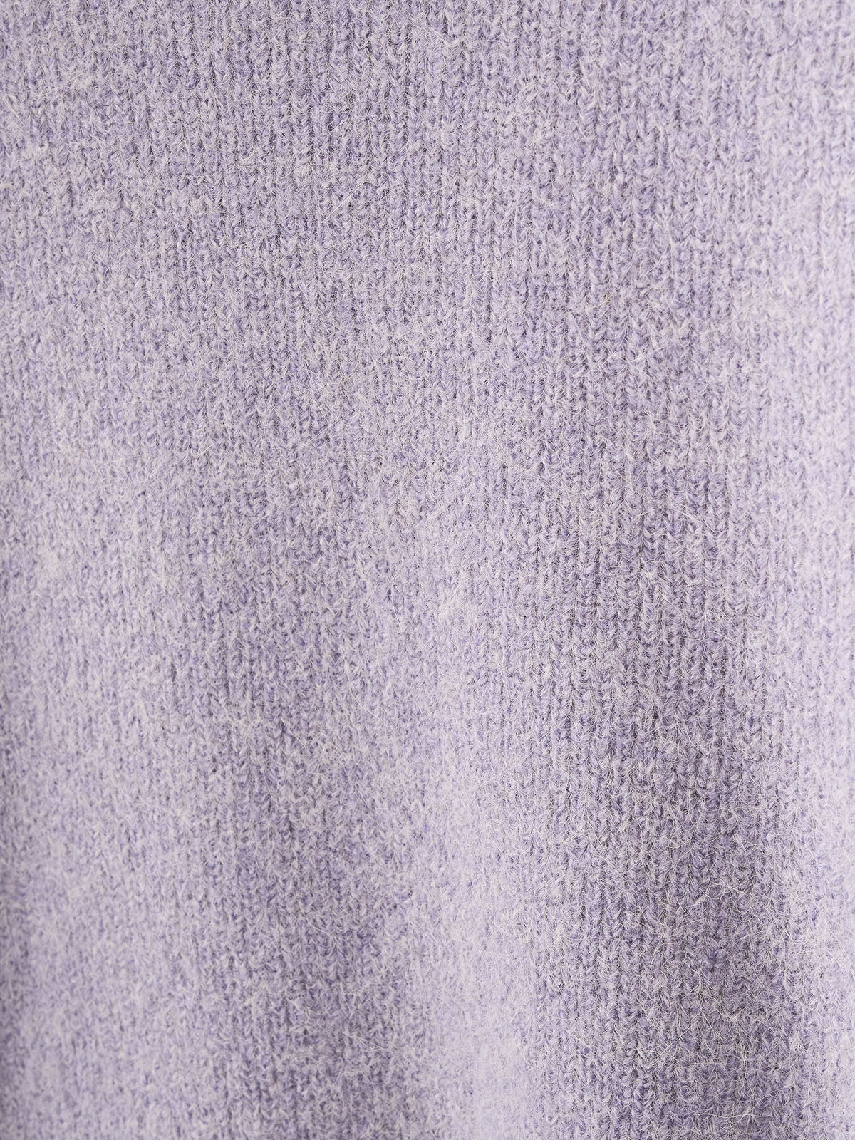 Alpaca Pullover Sweater_pastel purple