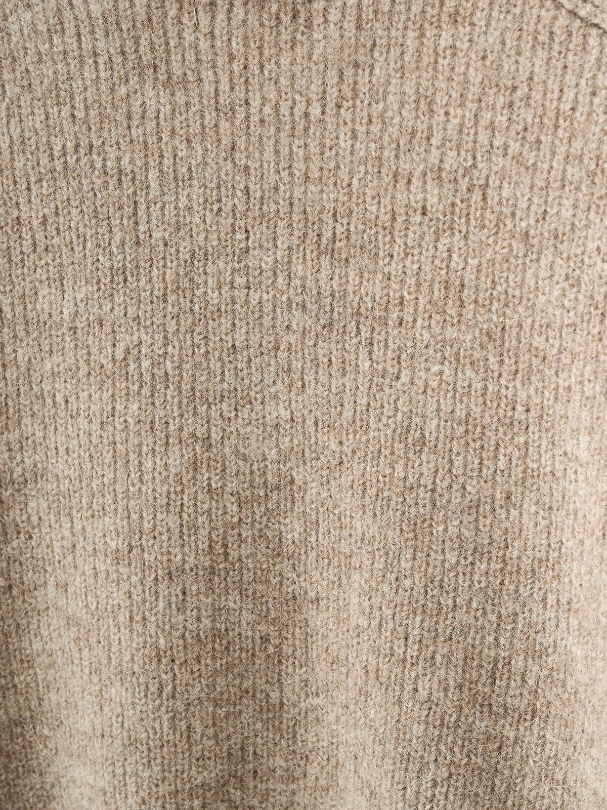 Alpaca Pullover Sweater_beige
