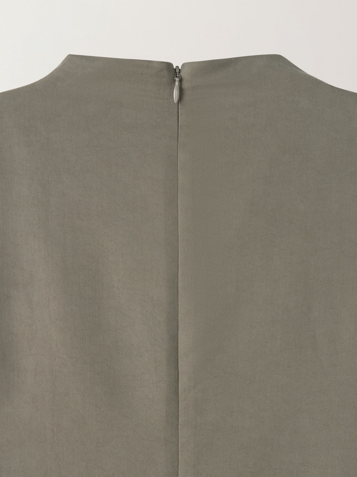 Minimal Maxi Dress_khaki grey