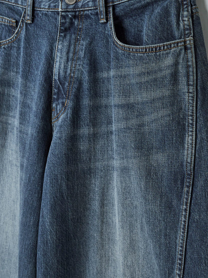 Wide Tapered Denim_Vintage Washing