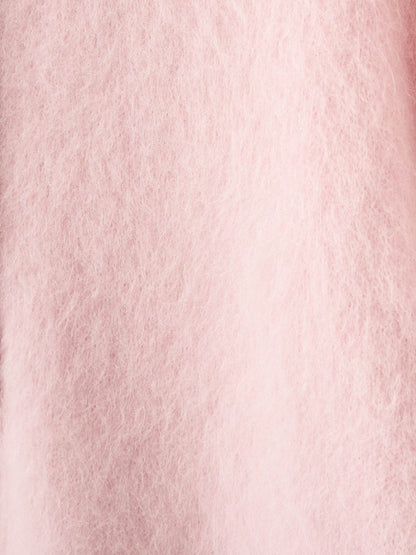 Alpaca Henley Neck Sweater_pink