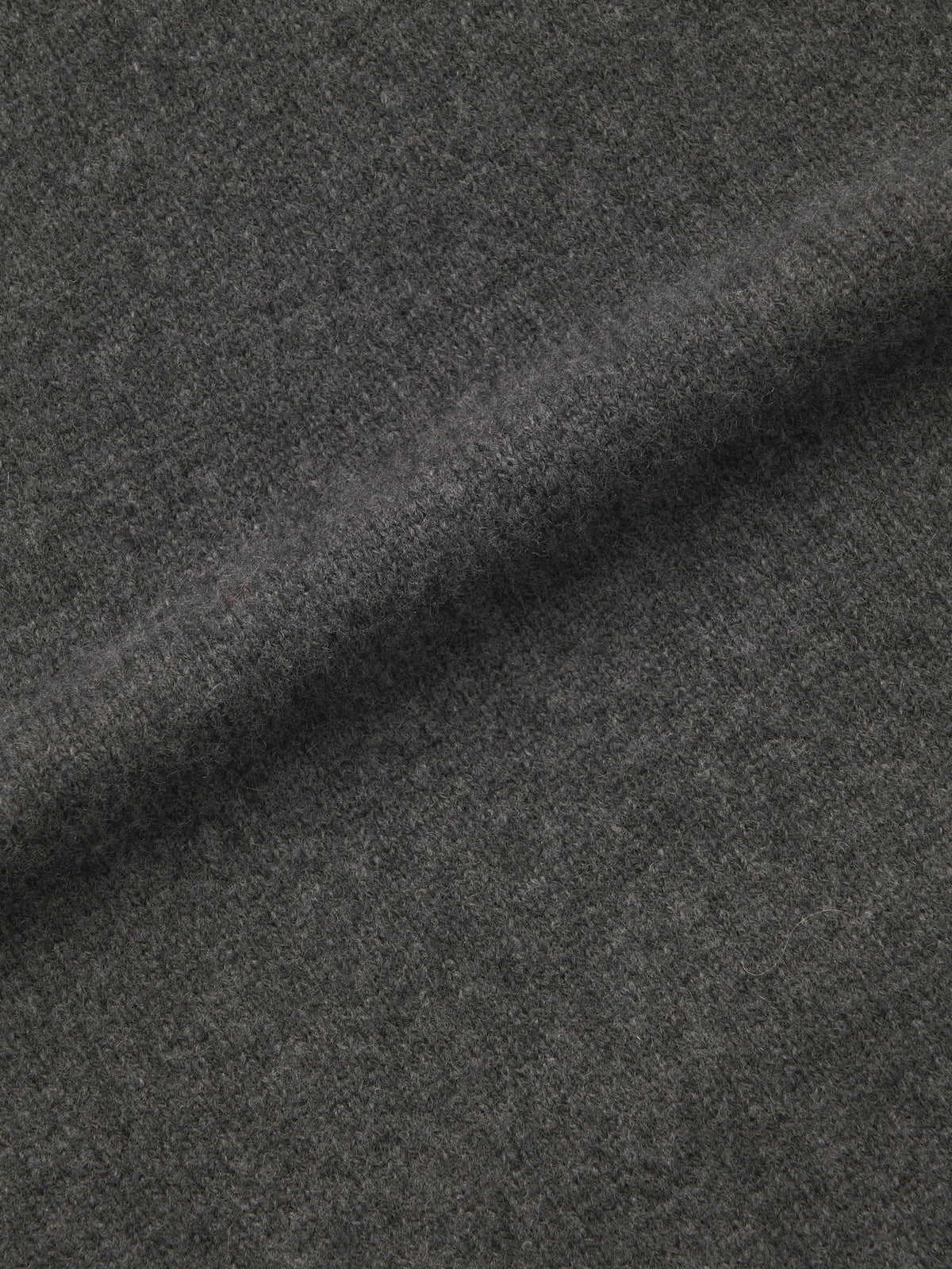 Cashmere Knit Maxi Skirt_charcoal