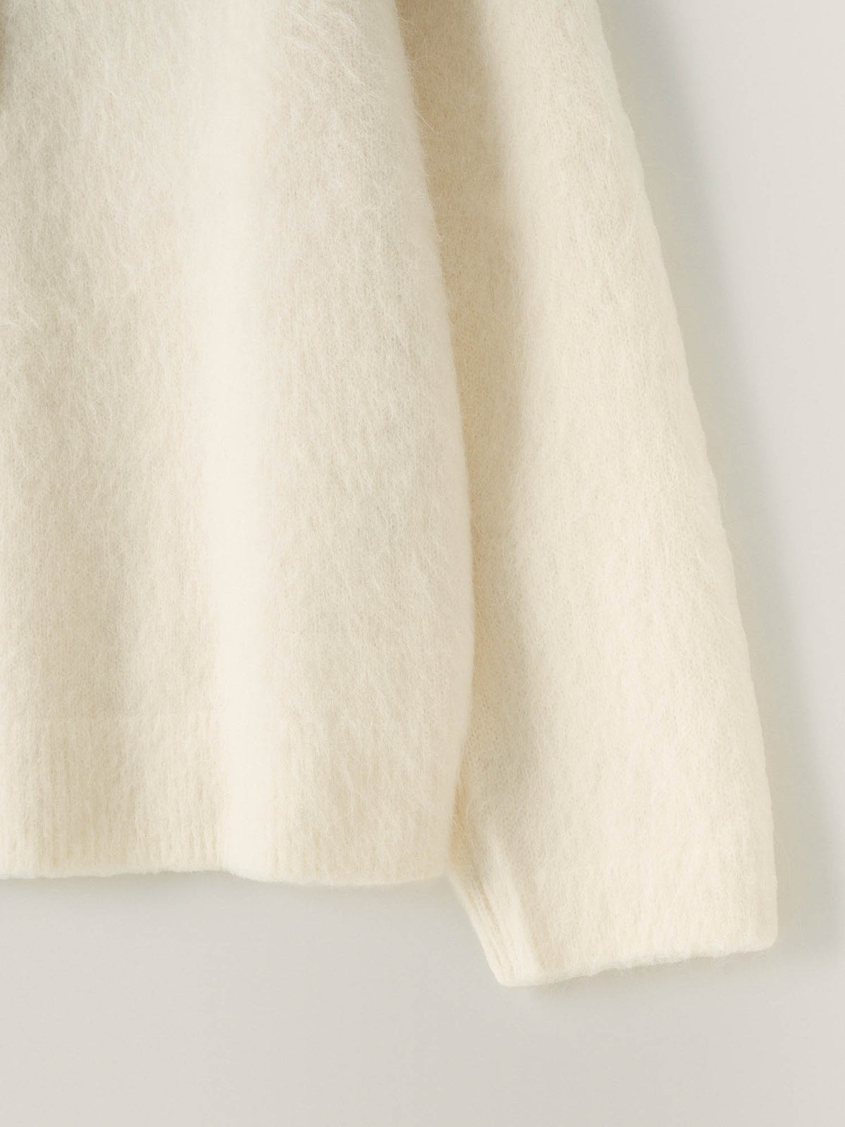 Alpaca Henley Neck Sweater_ivory
