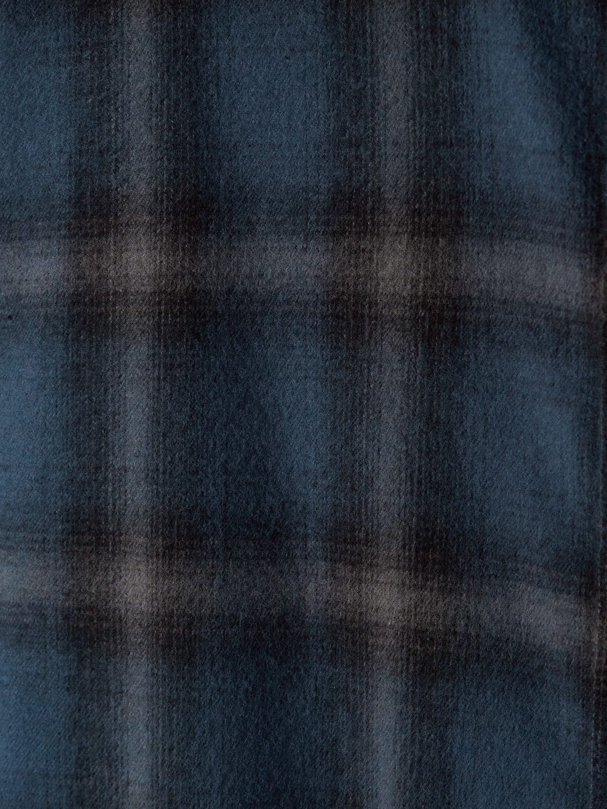 Boyfit Flannel Shirt_Navy