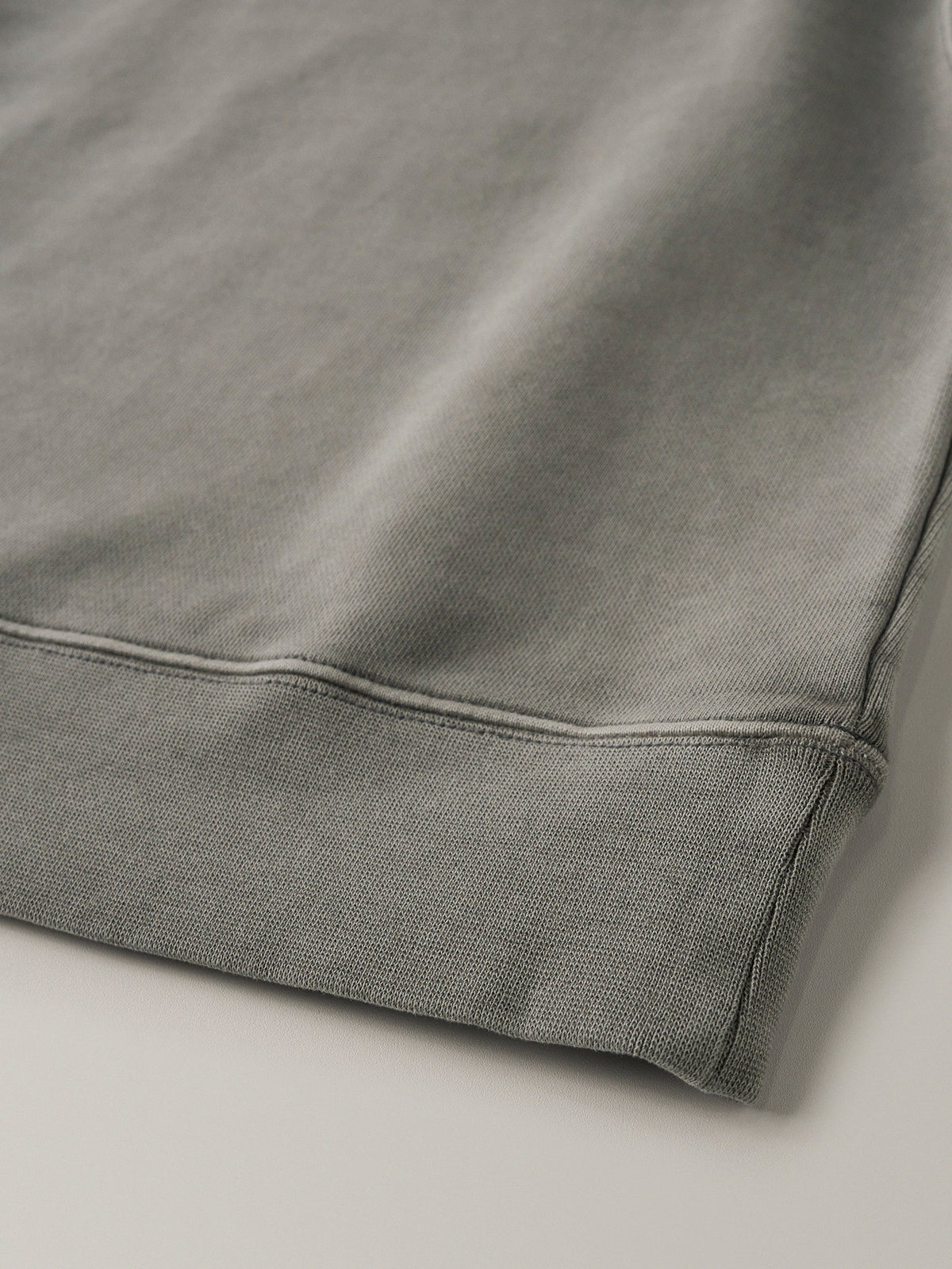 Oversized Fit Pigment Sweatshirt_grey