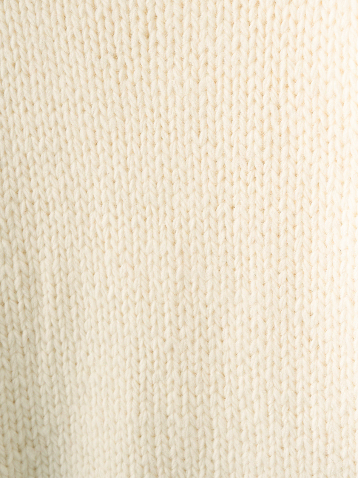 Handmade Round-neck Sweater_ivory