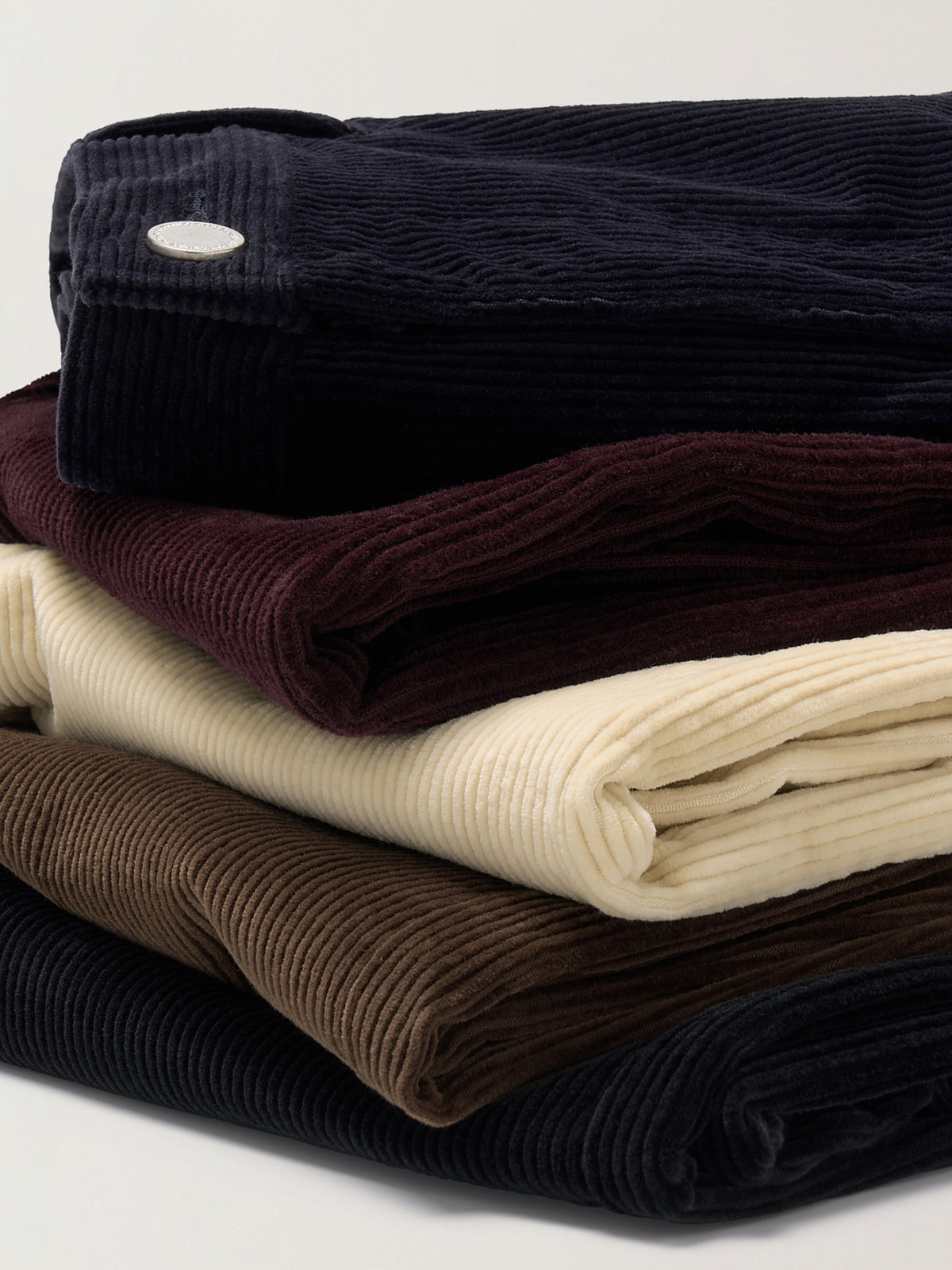 Corduroy Bootcut Pants_cream