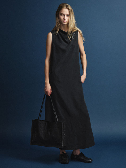 Minimal Maxi Dress_black