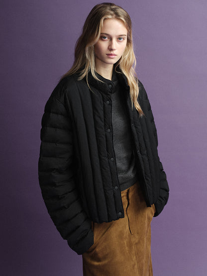 Vertical Light Padded Jacket_black