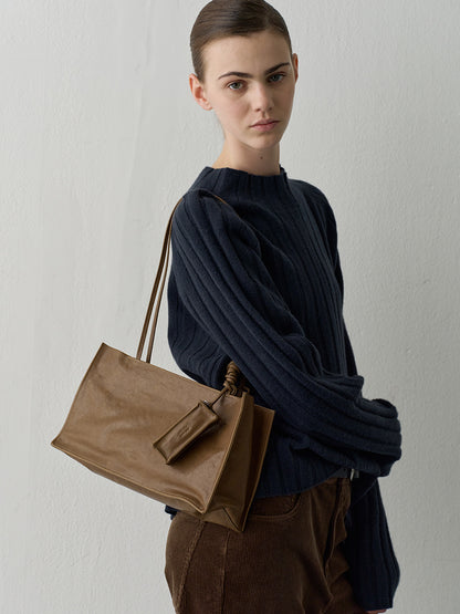 Willow Zipper Shoulder Bag_olive