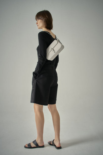 Small Marron Bag_fog