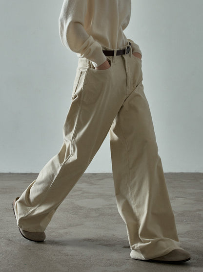 Classic Corduroy Pants_cream