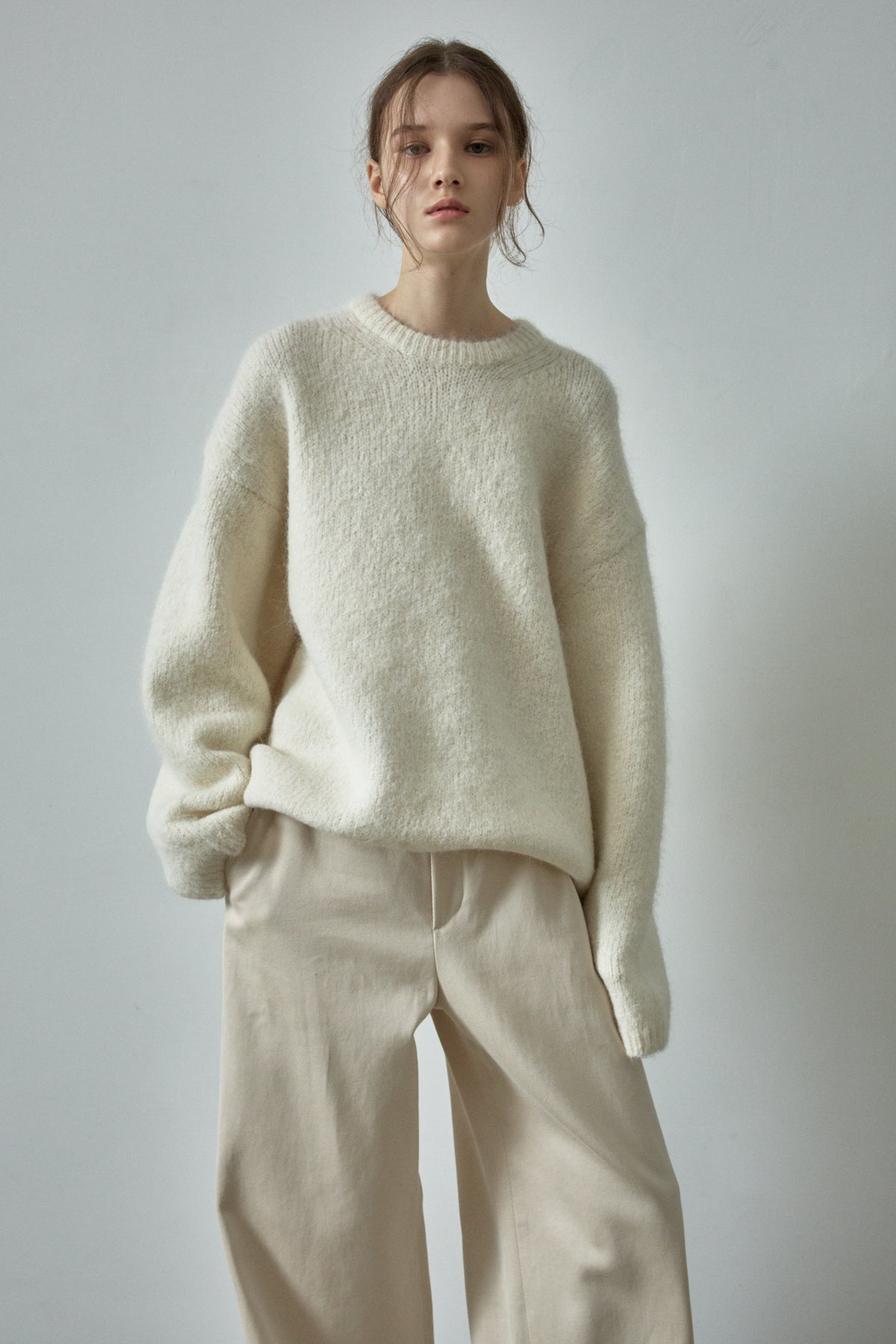 Relax Cotton Pants_cream