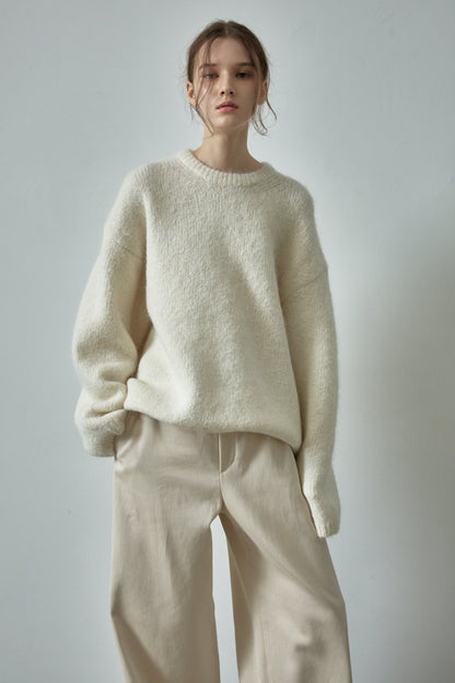 Relax Cotton Pants_cream