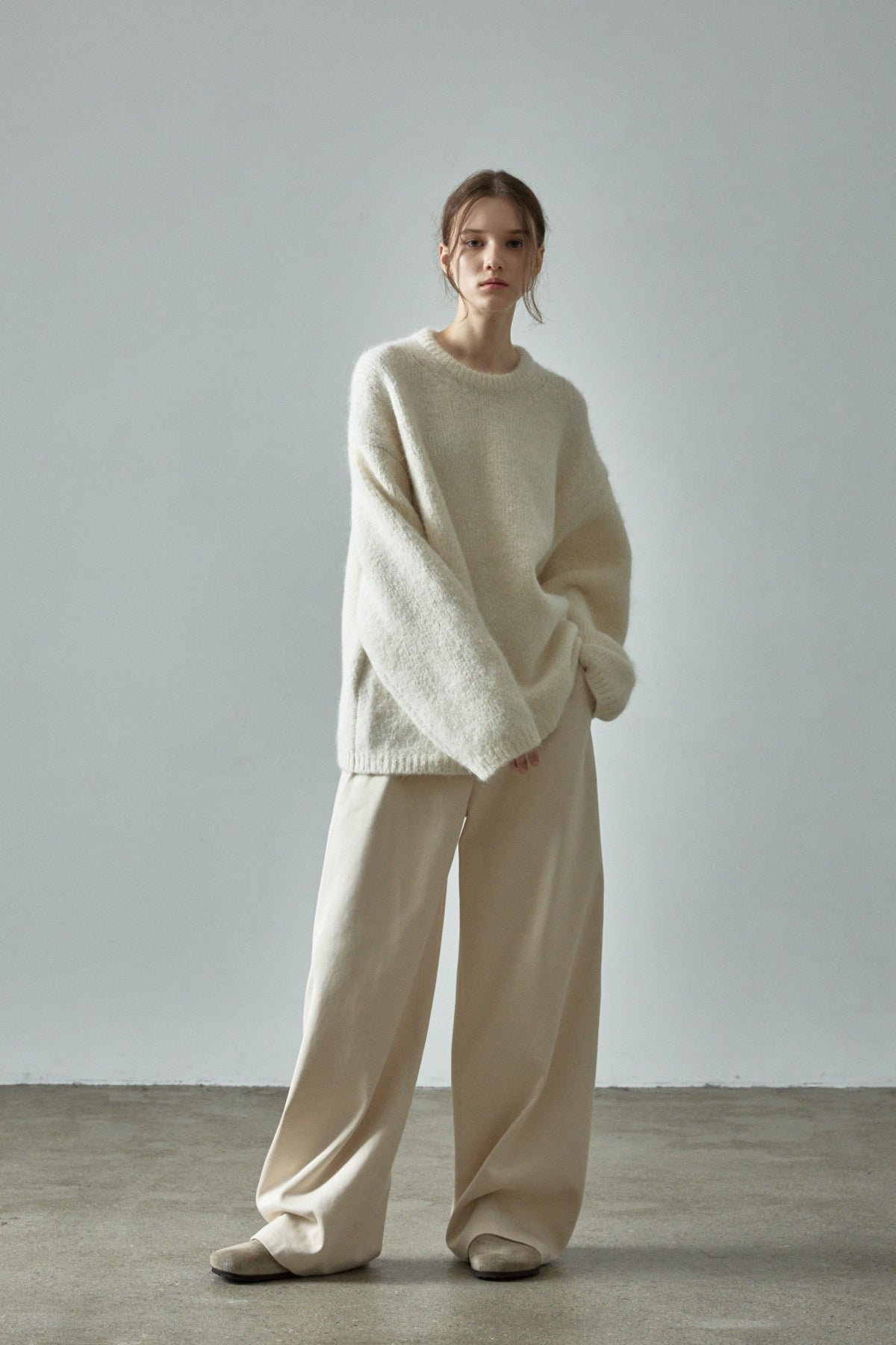 Relax Cotton Pants_cream