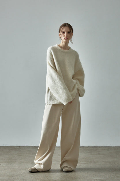 Relax Cotton Pants_cream