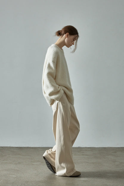 Relax Cotton Pants_cream