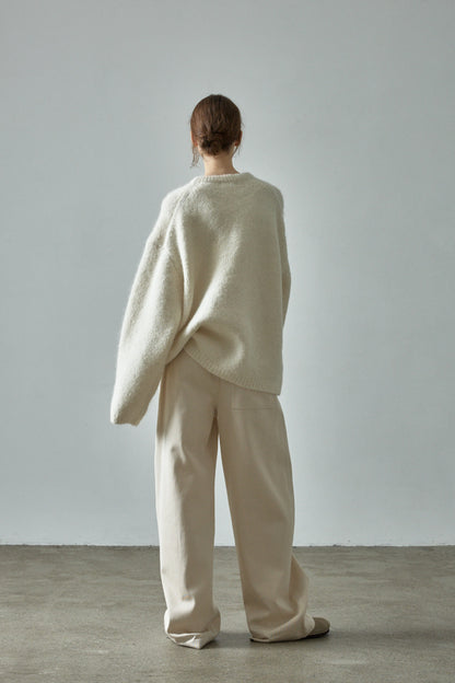 Relax Cotton Pants_cream