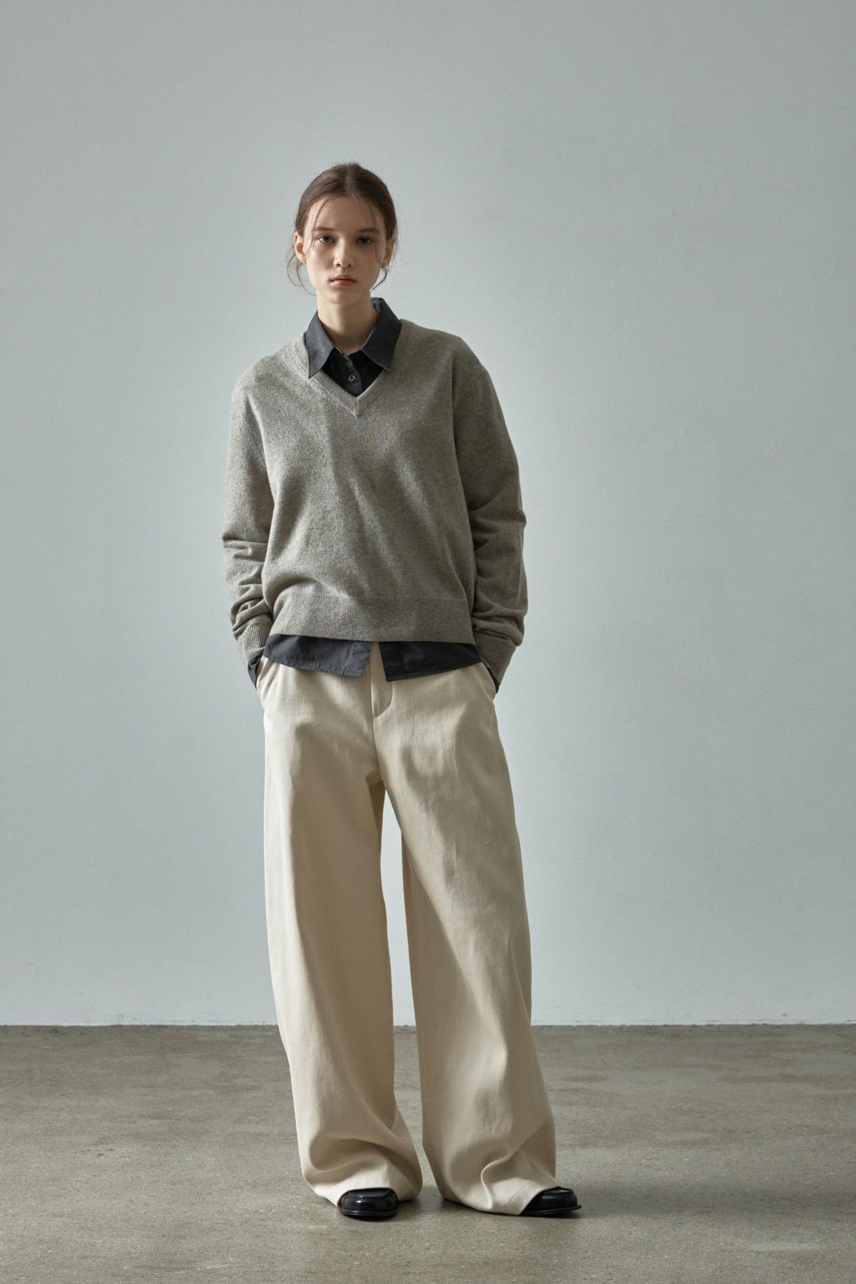 Relax Cotton Pants_cream