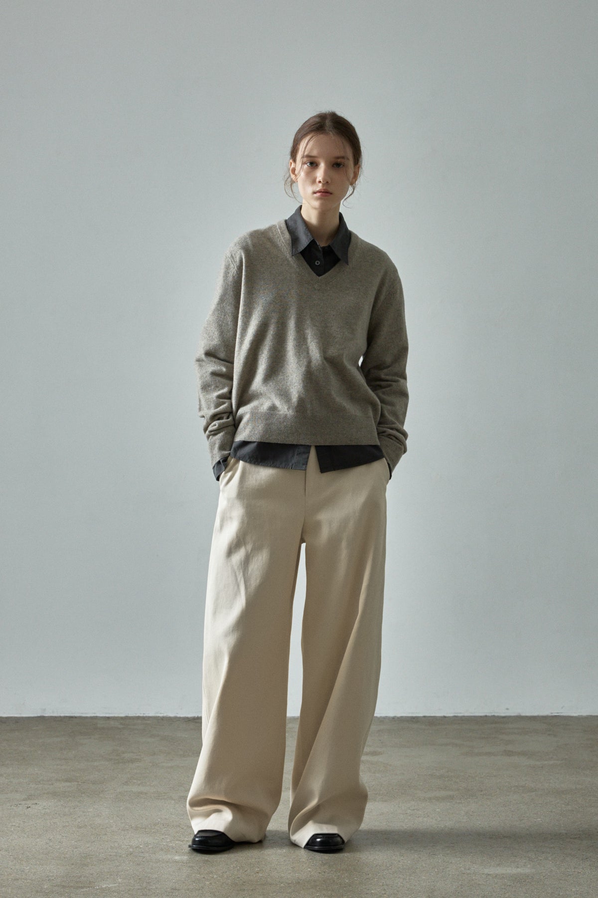 Relax Cotton Pants_cream