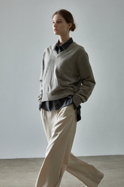 Relax Cotton Pants_cream