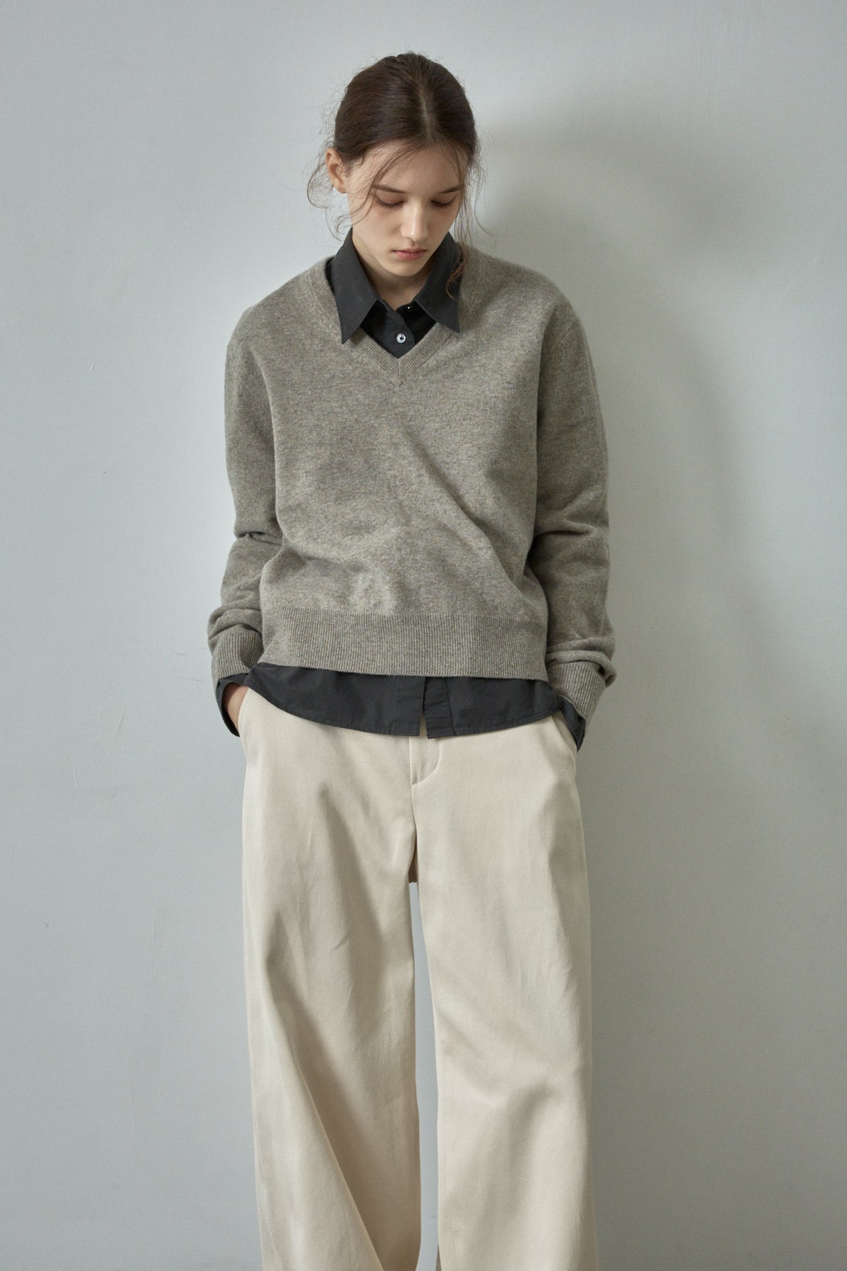 Relax Cotton Pants_cream