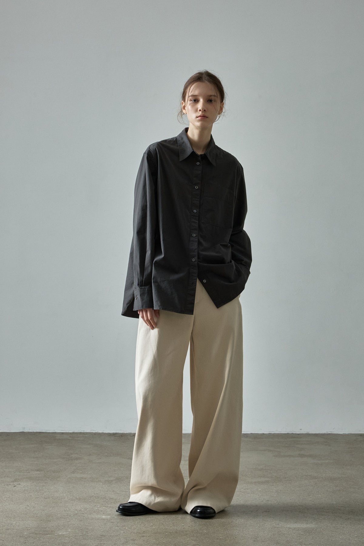 Relax Cotton Pants_cream