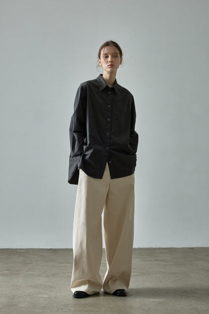 Relax Cotton Pants_cream