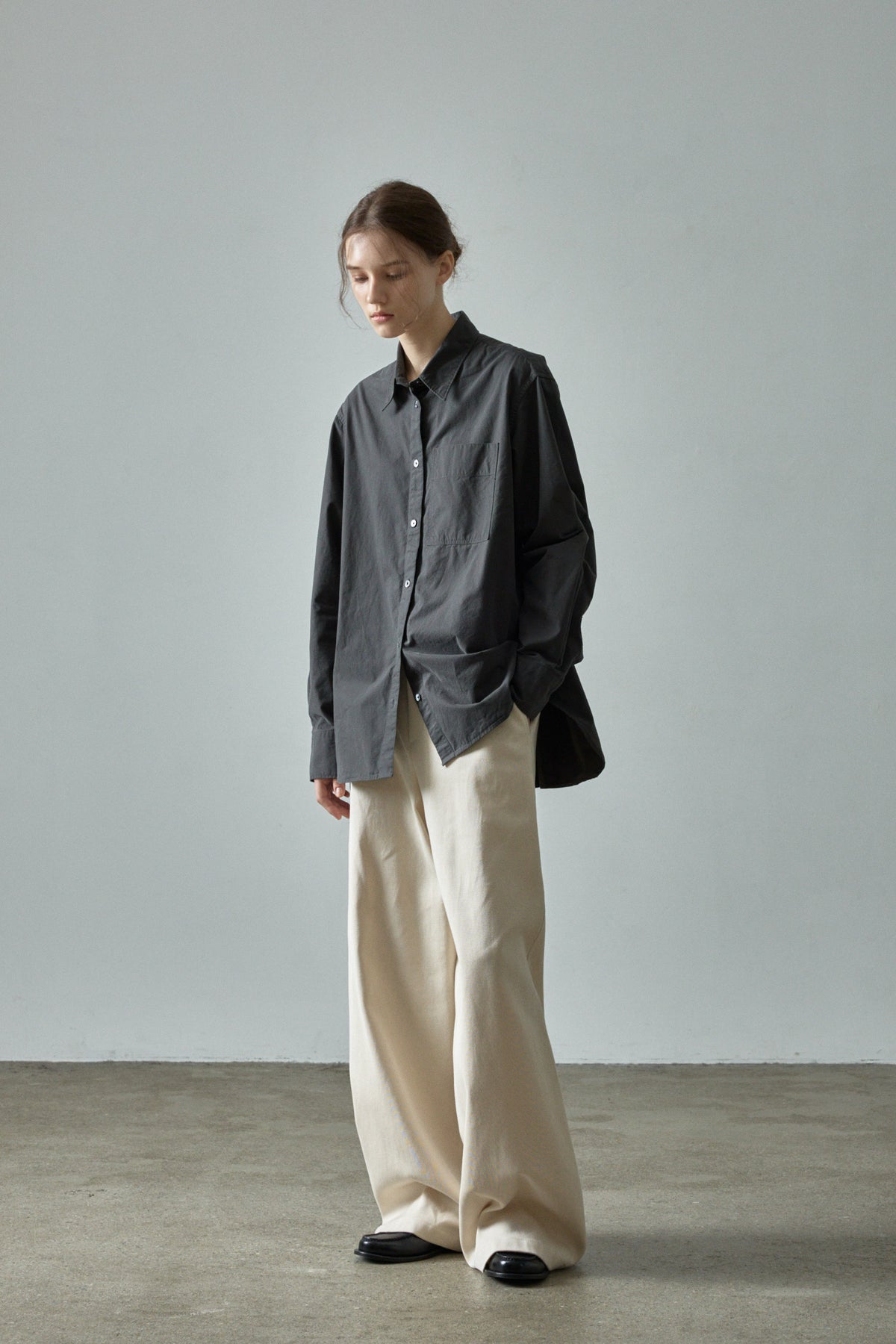 Relax Cotton Pants_cream