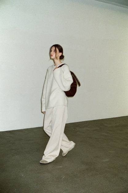 Relax Cotton Pants_cream