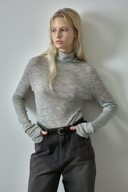 Breeze Wool Roll-neck Top_6color