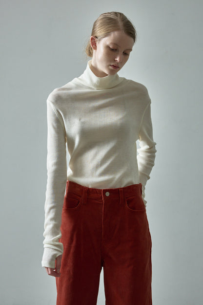 Breeze Wool Roll-neck Top_6color