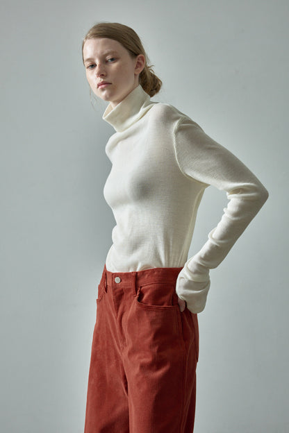 Breeze Wool Roll-neck Top_6color